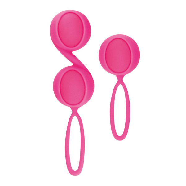Set de boules de Geisha roses à billes amovibles 